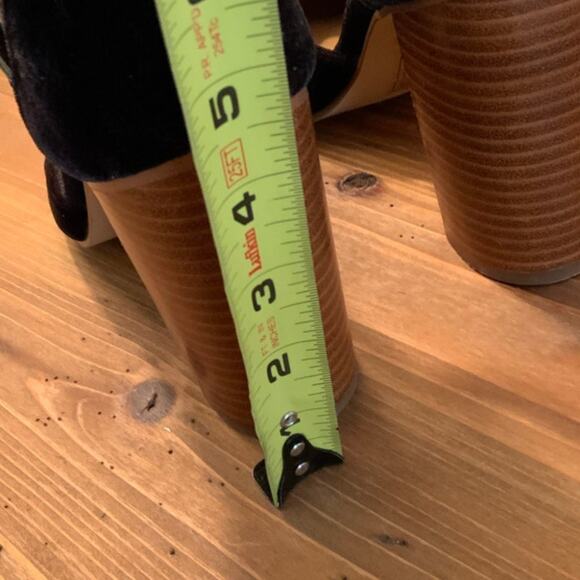 Soludos Collette Block Heel Black size 9 - Picture 7 of 7